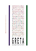 GRETA Journal original cover artwork